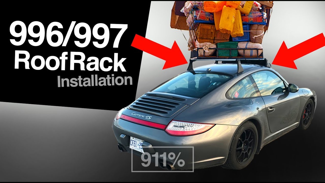 Установка багажника на крышу Porsche 996 997 своими руками | 008