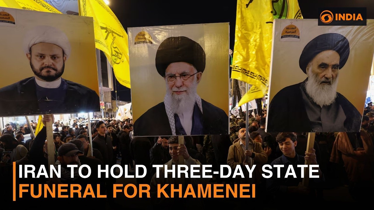 Breaking News: Iran to hold three-day state funeral for Ayatollah Ali Khamenei