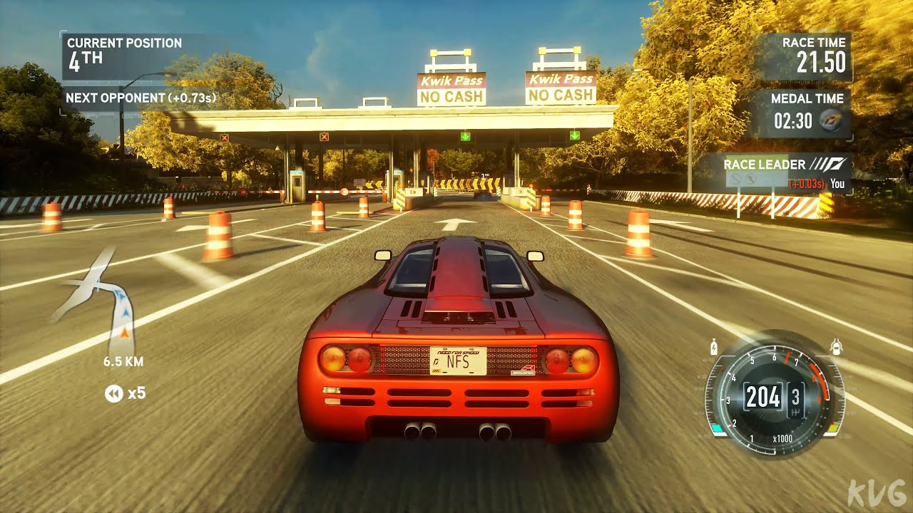 Need for Speed: The Run - McLaren F1 1994 - Gameplay (PC UHD) [4K60FPS]