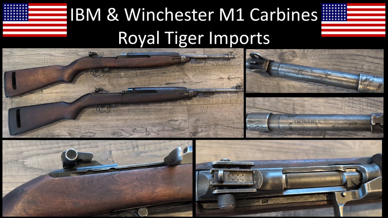 Карабины IBM и Winchester M1 | Импорт от Royal Tiger