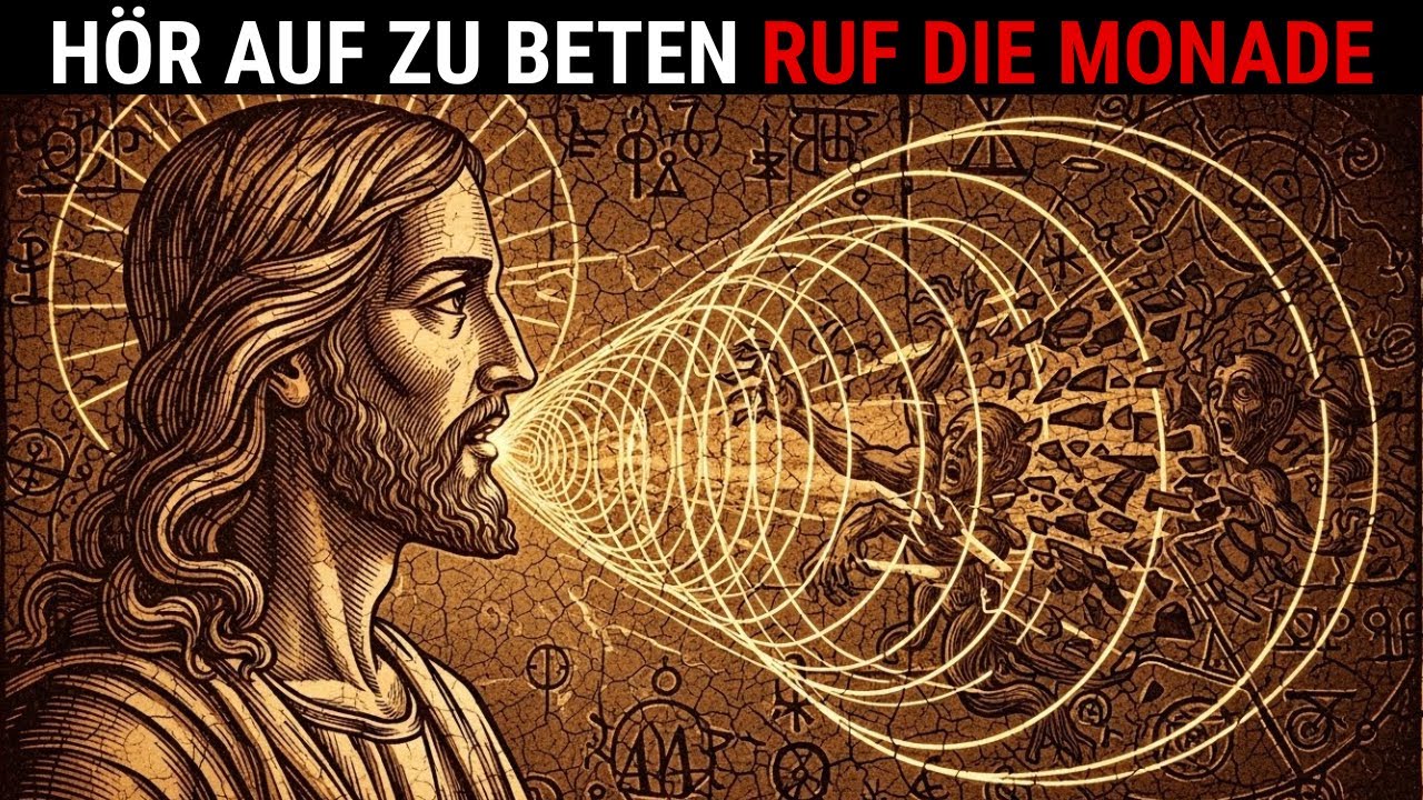 Hör auf zu beten. Jesus nutzte diesen „Monaden-Ruf“ (Archonten HASSEN das)