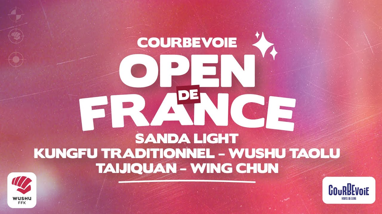 [Sanda & Sanda Light – Tapis 1] Open de France Wushu (Courbevoie)