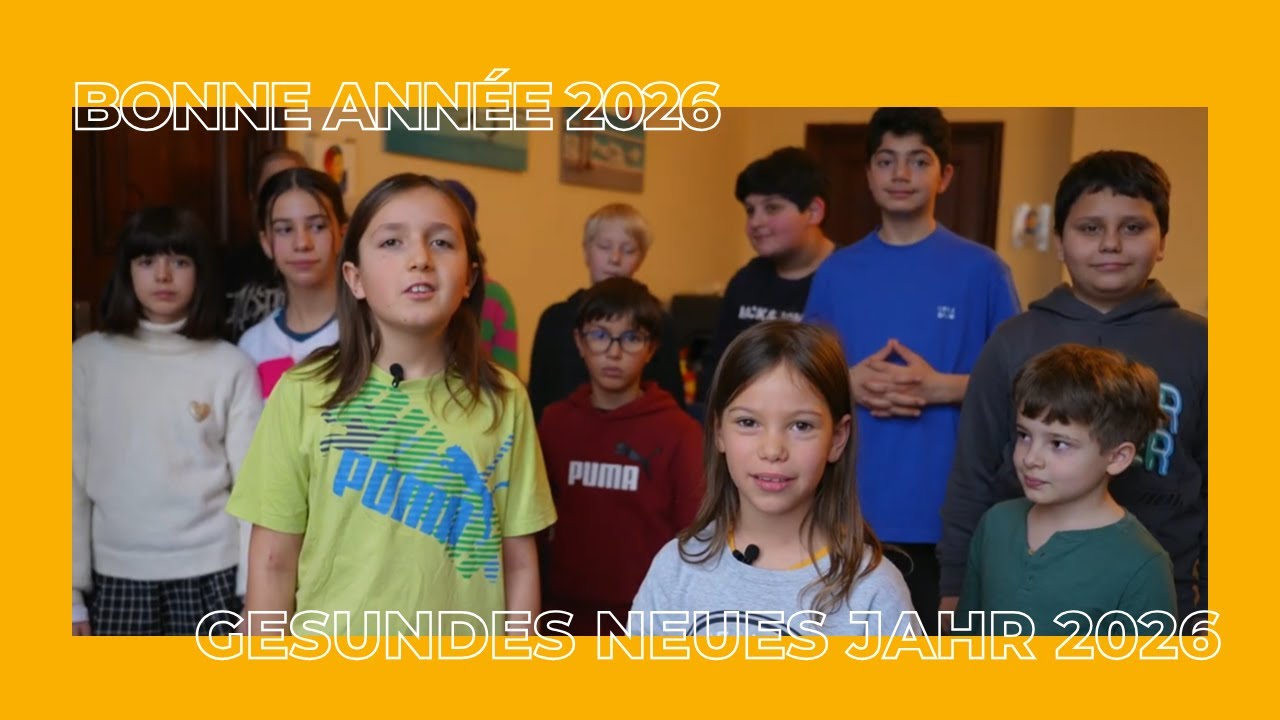Bonne ann&eacute;e 2026 | Frohes neues Jahr