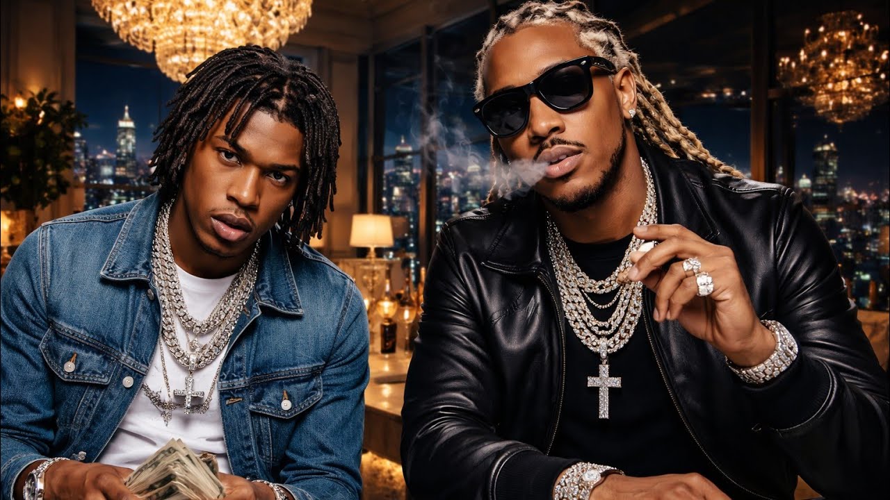 Lil Baby ft Future — Rich After Dark (Music Lyrics Video)