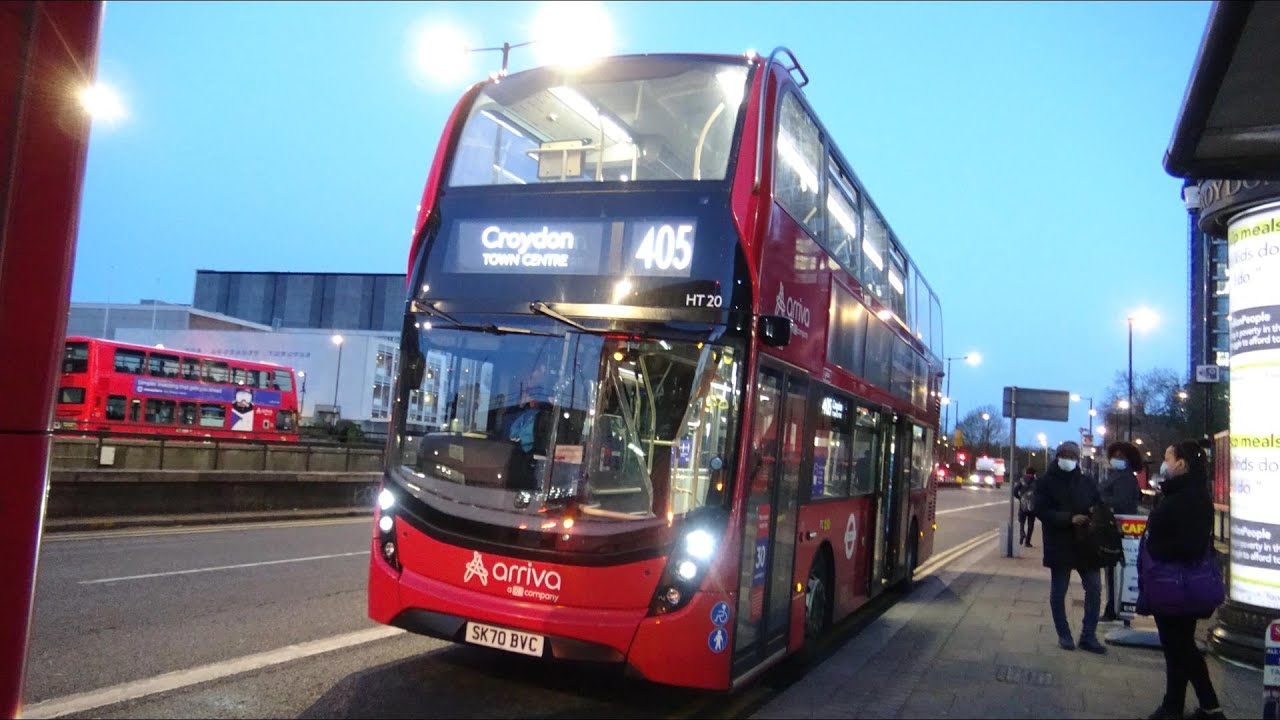 Full Bus Journey on The 405 HT20 SK70BVC