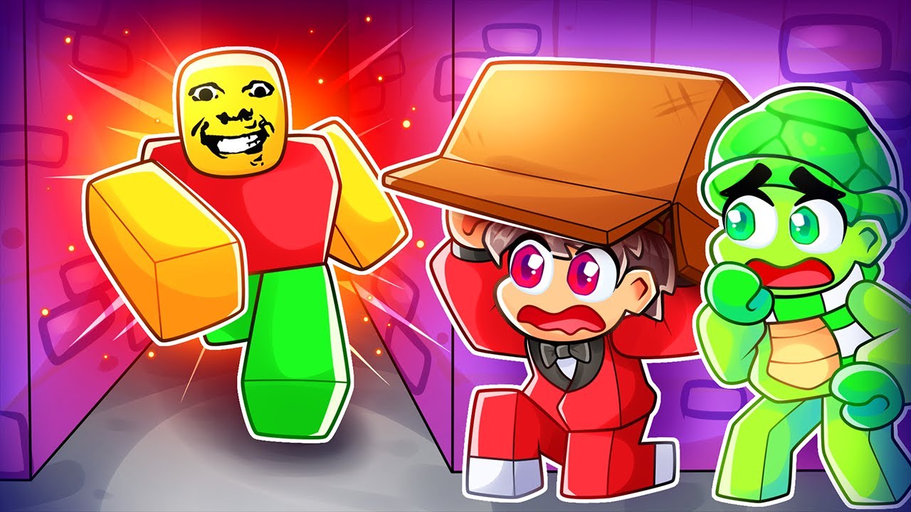 Сбегите от СТРАННОГО СТРОГОГО ПАПЫ в Roblox!