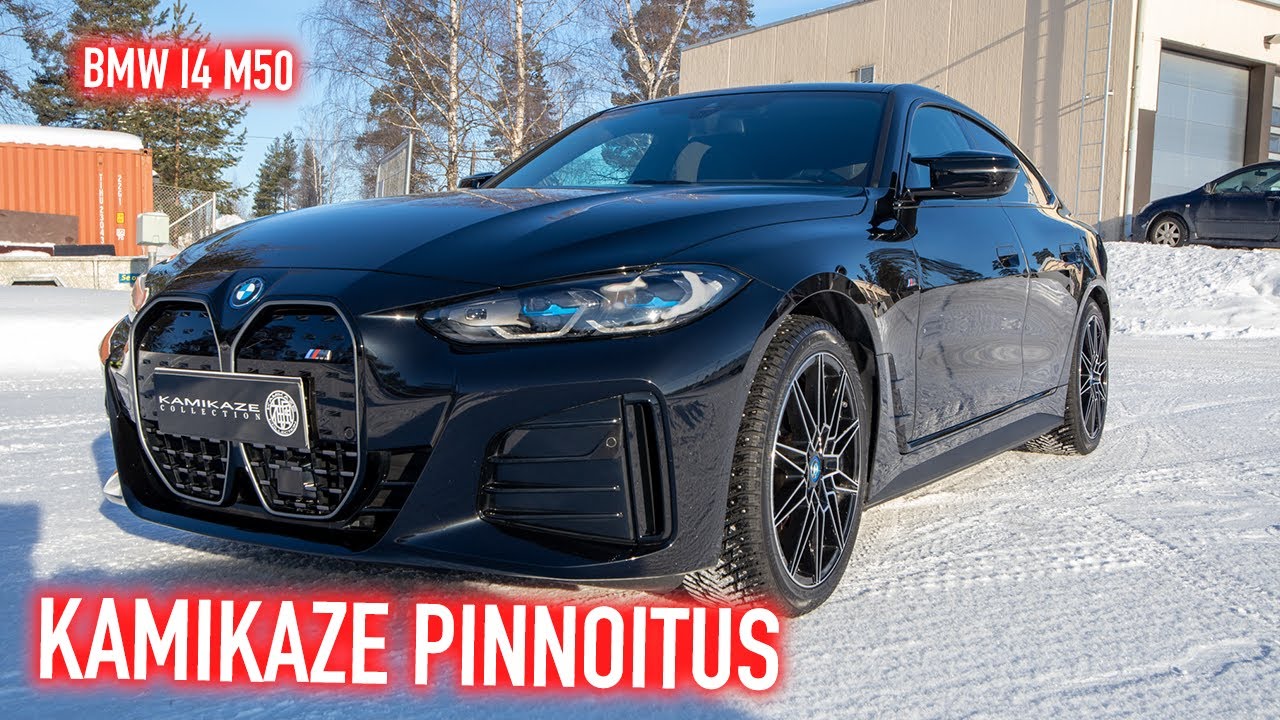 Kamikaze Miyabi ceramic coating | Bmw I4 M50 | autofiksaamo Tuulilasipinnoitus.com Jyväskylä |