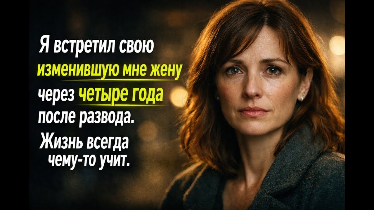«Я встретил свою изменившую мне жену через четыре года после развода  Жизнь всегда чему то учит »