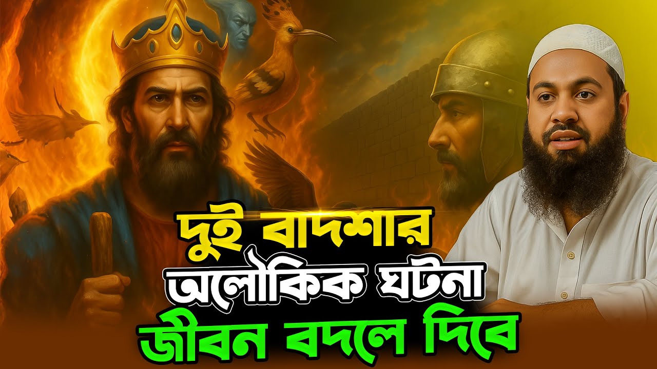জুলকারনাইন ও সুলাইমান আ.এর অলৌকিক ঘটনা | মুফতি আরিফ বিন হাবিব এর ওয়াজ | bangla waz 2025