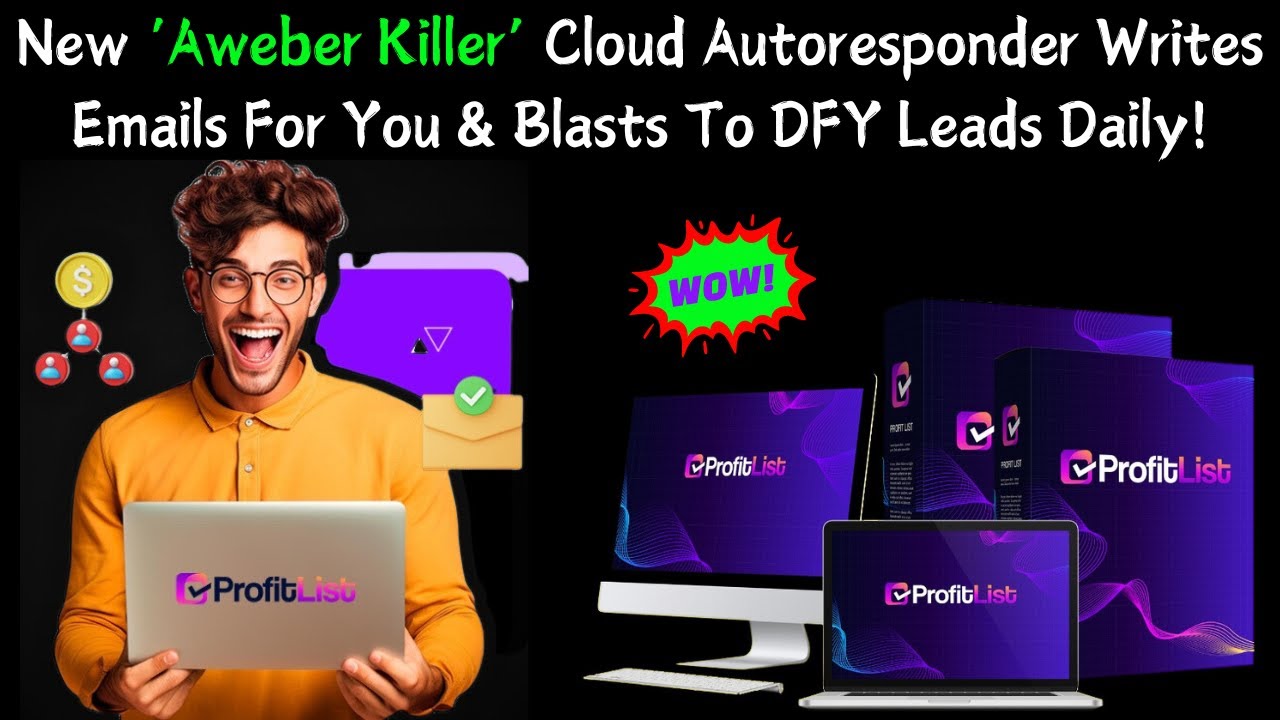 Maximize Sales with ProfitList - AI Email Writing and SMS Autoresponder | Review + Bonuses