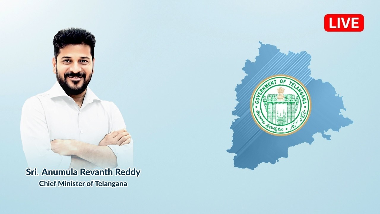 LIVE: CM Revanth Reddy Launches 
