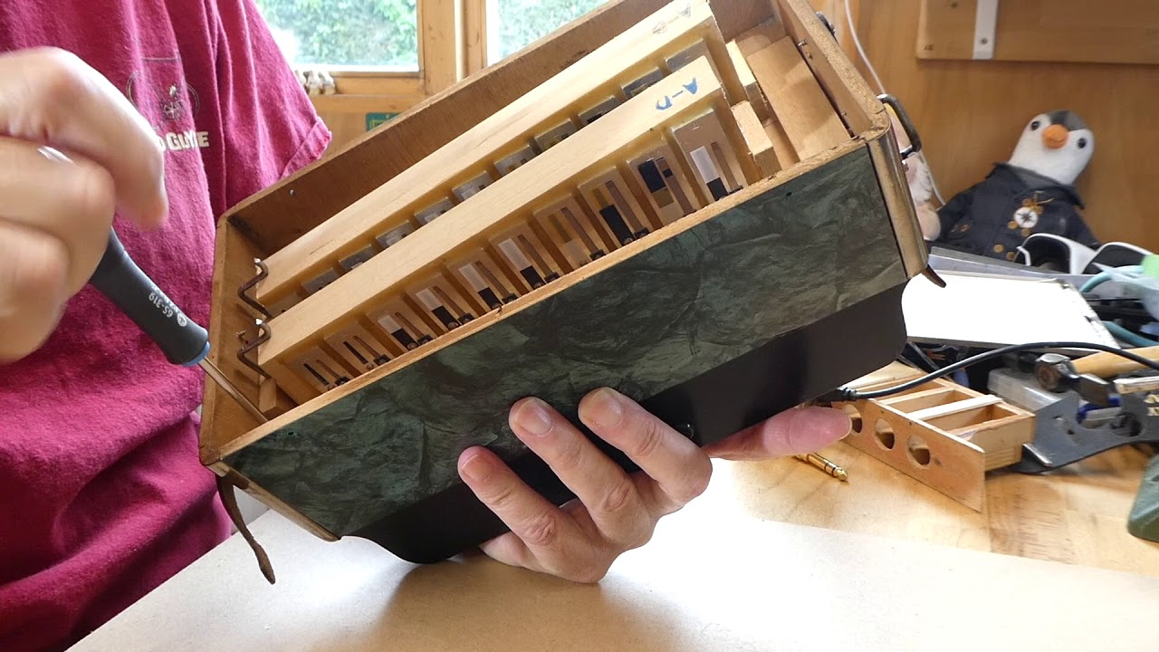 Hot Rod a Hohner Episode B - Treble Spring Repair