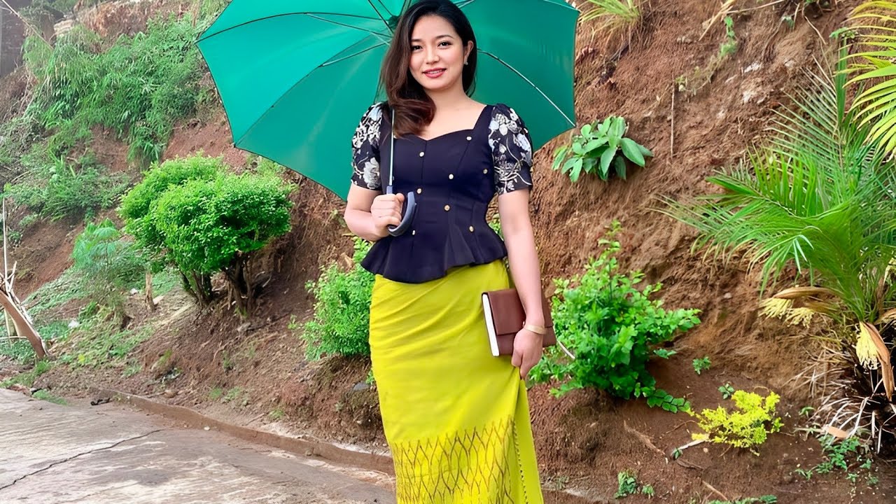 Kimkimi Ralte model Sunday Dress🖤,Puan bih tura piang ni awma mawi leh zahawm a ni😍.