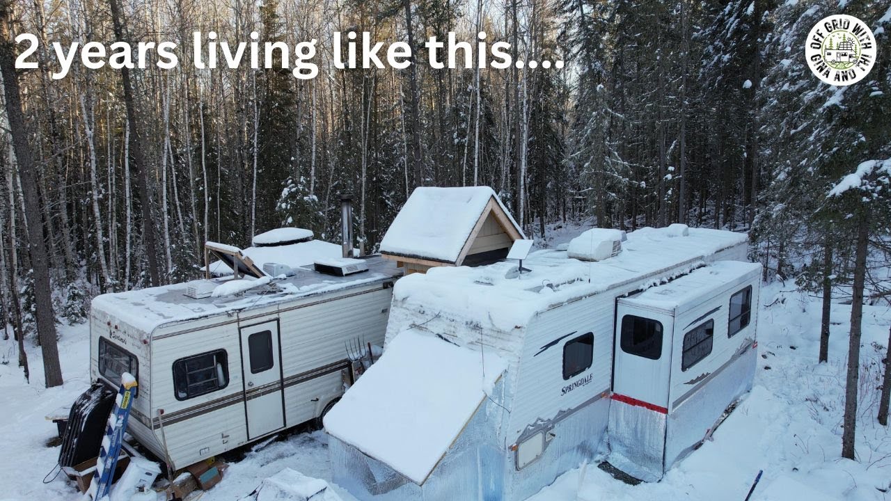 Year Two of Living Off Grid in the Middle of Nowhere | Building our OFF GRID HOMESTEAD