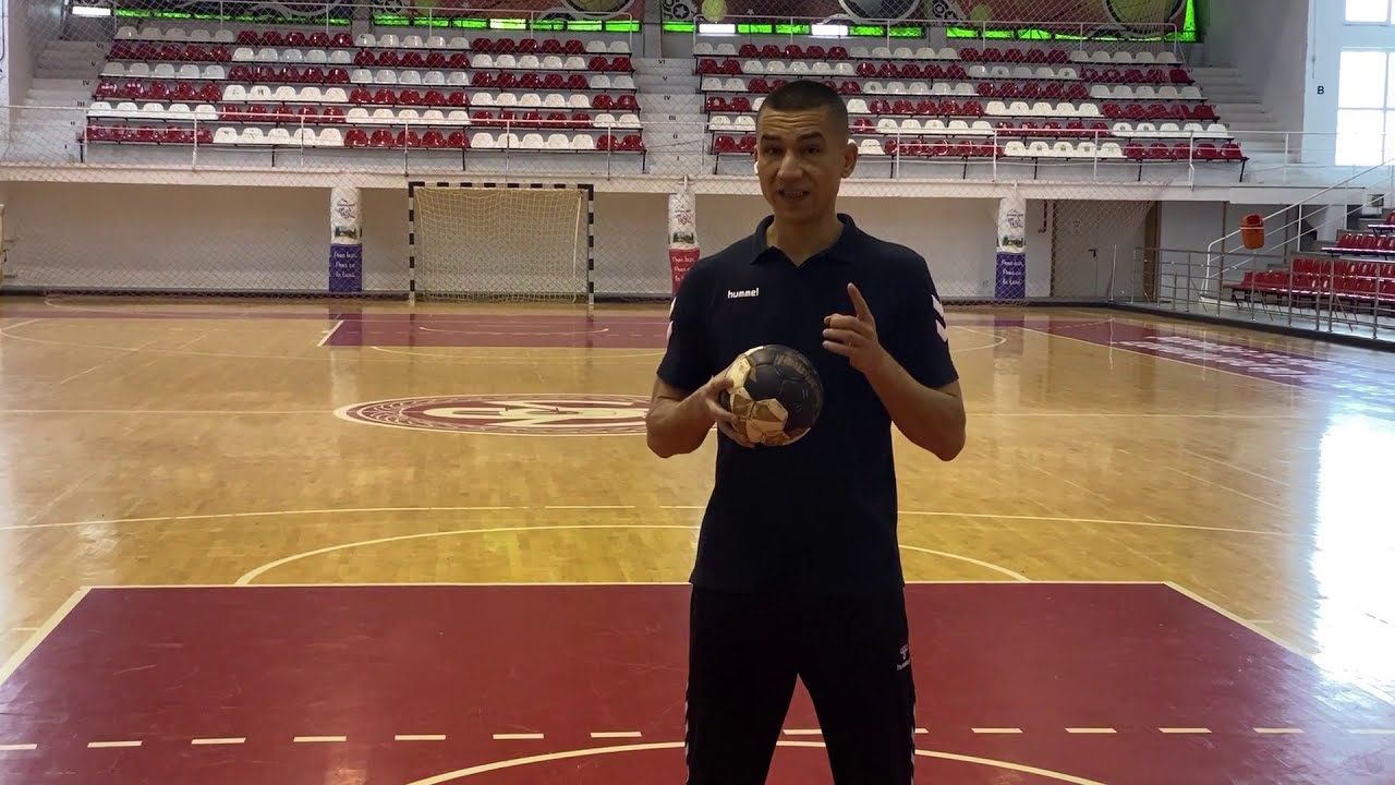 Handball How to dribble a ball #4