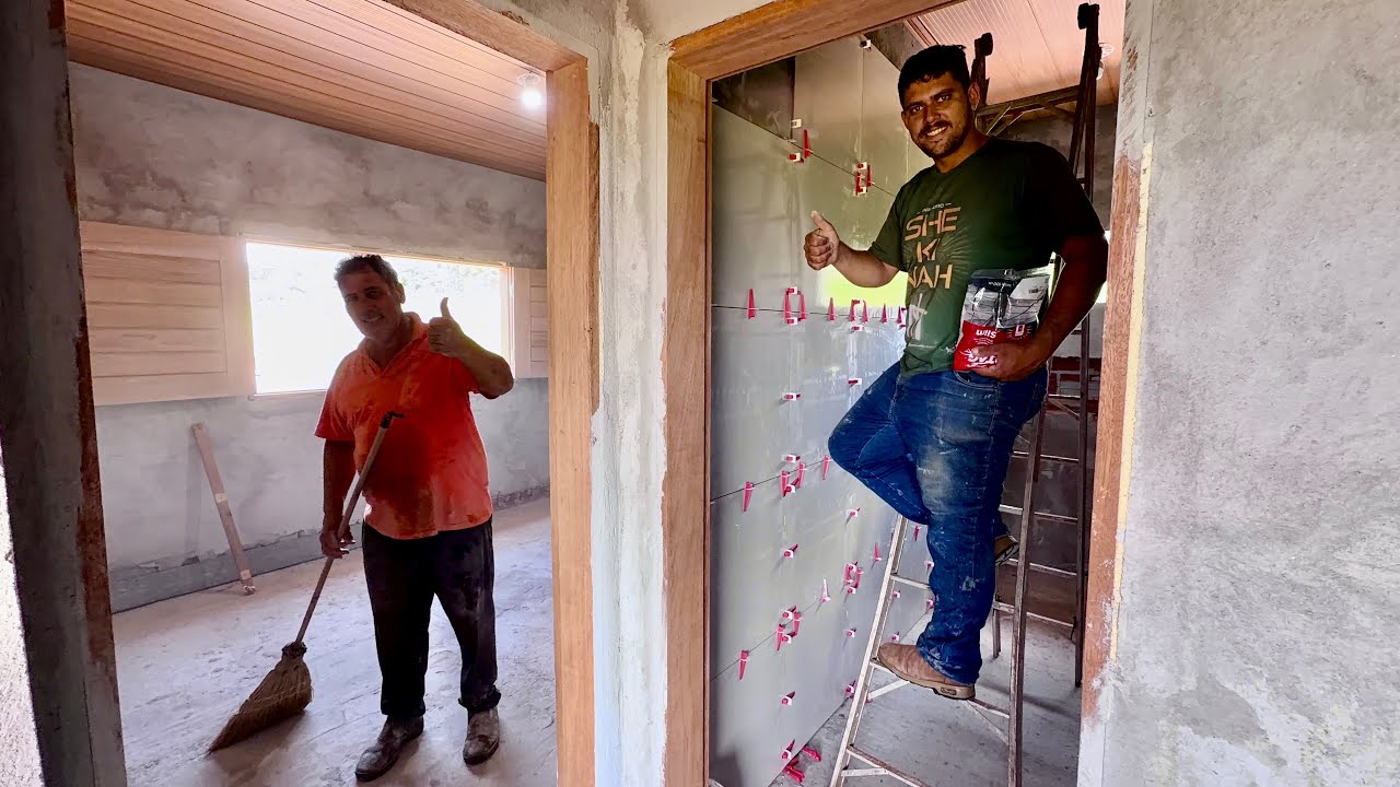 Retomando as obras no rancho # agora partindo para o acabamento cada detalhe uma satisfa&ccedil;&atilde;o&hellip;