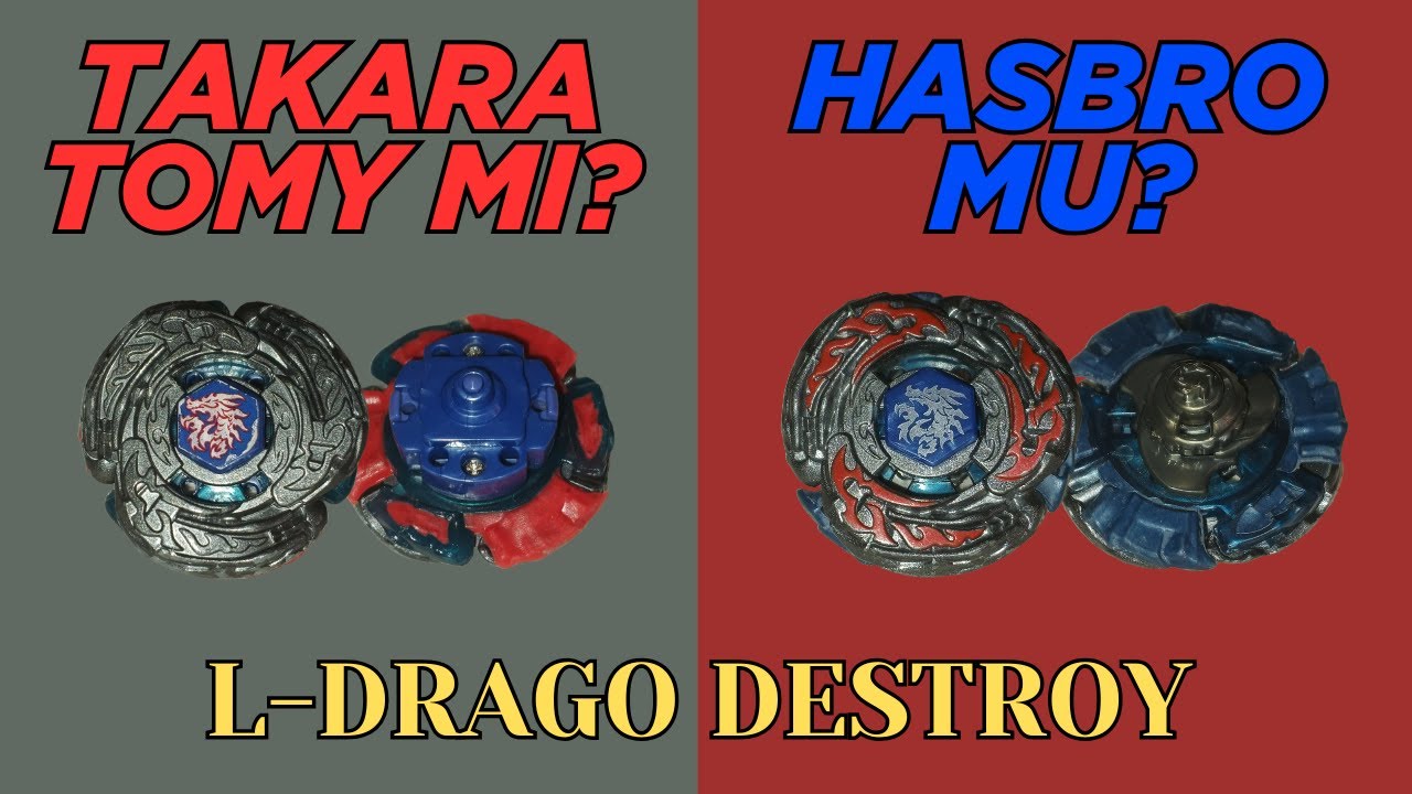 L-DRAGO MARKA KARŞILAŞTIRMASI | HASBRO vs TAKARA TOMY
