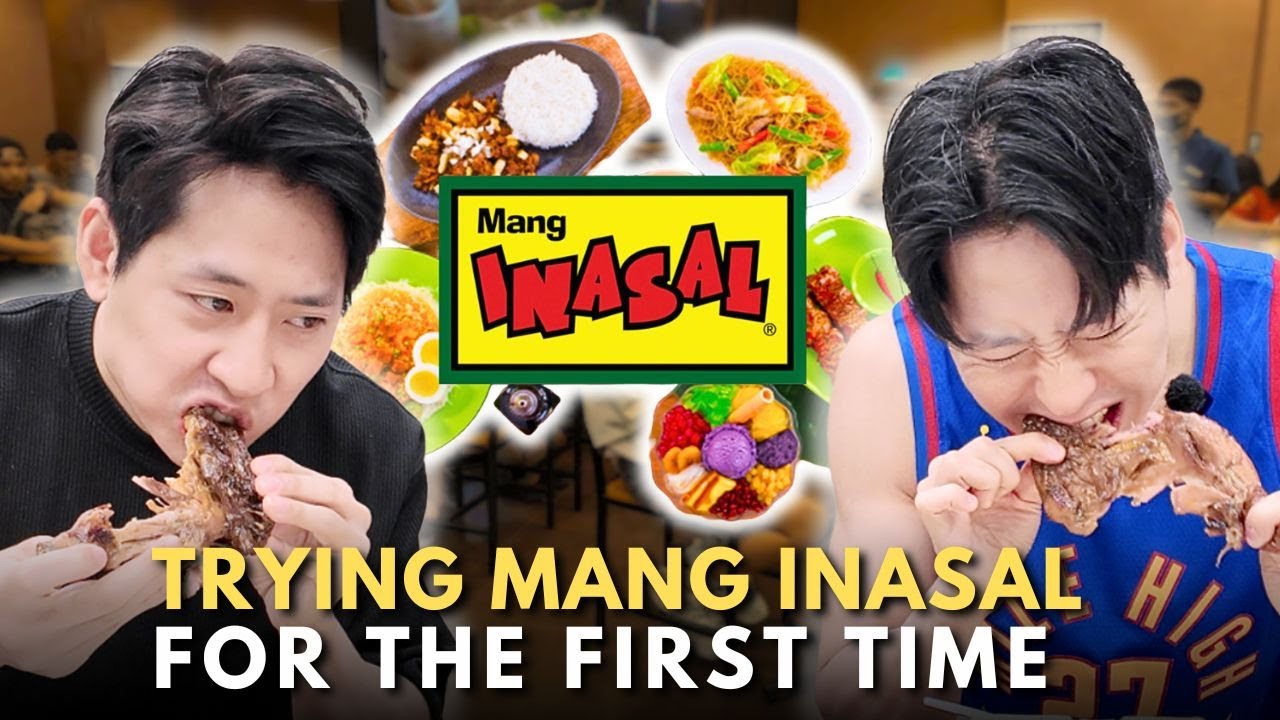 TRYING MANG INASAL for the FIRST TIME in the PHILIPPINES! 🇵🇭