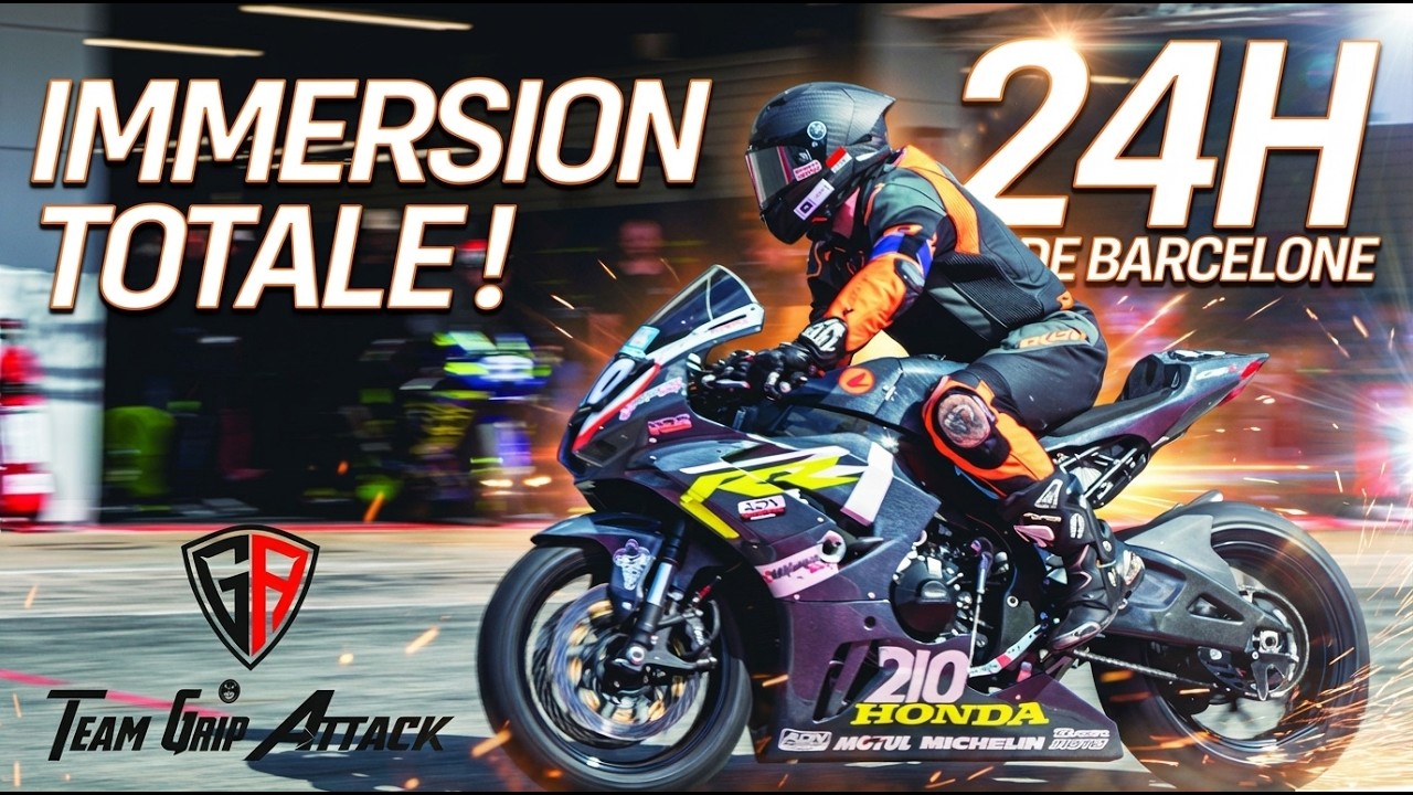 SURVIVRE AUX 24H MOTO DE BARCELONE - Le documentaire immersif avec le Team Grip Attack 🏁