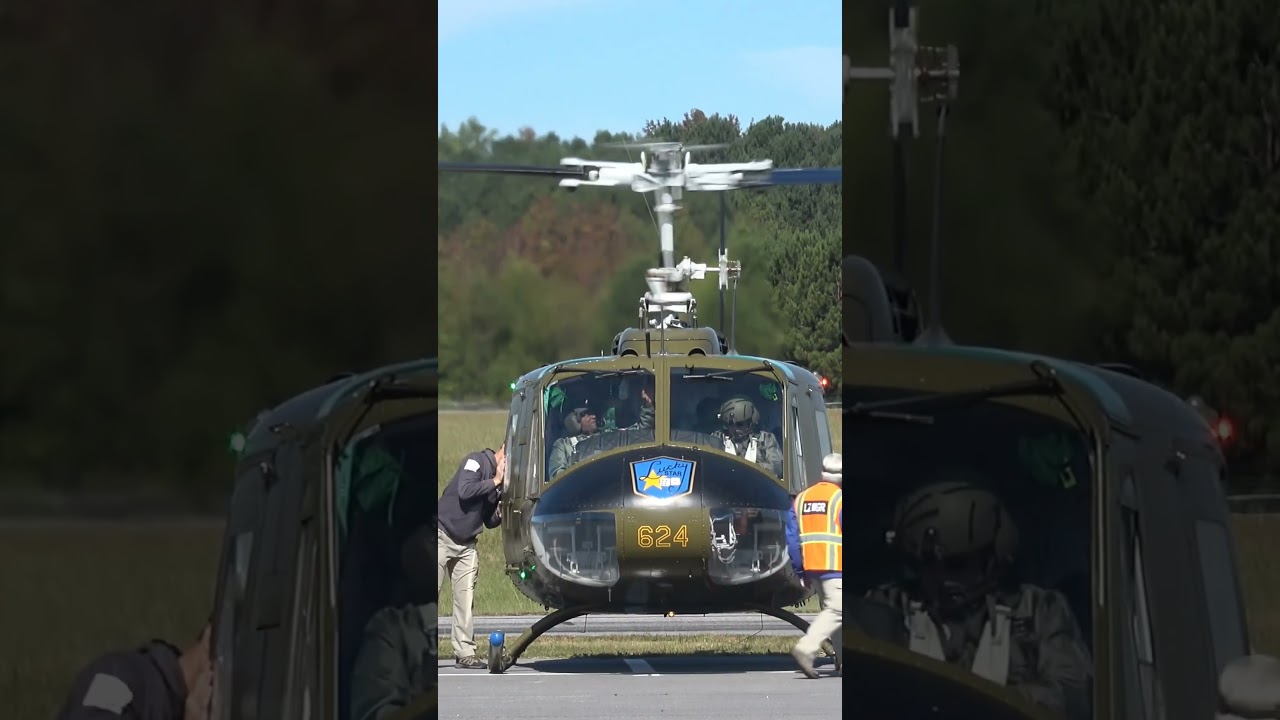 Iconic Engine startup UH-1 Huey 