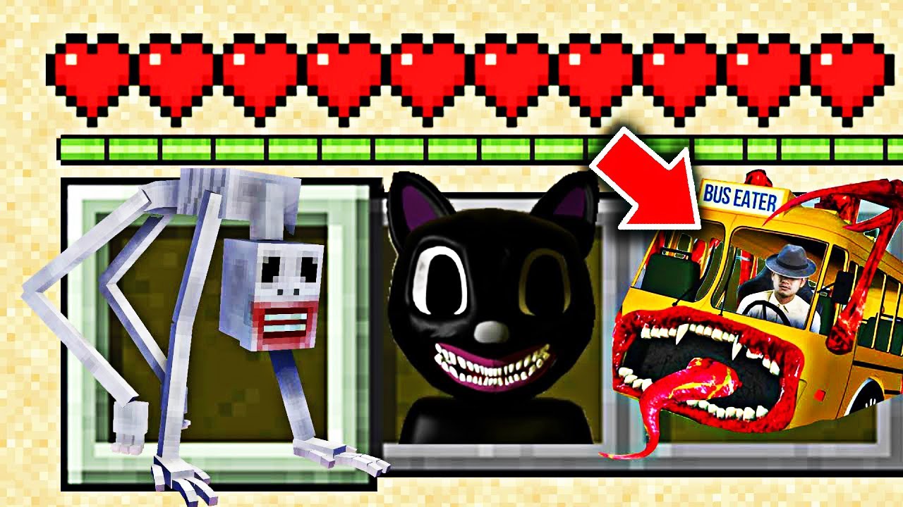 MOD INTERZIS: Creaturile TREVOR HENDERSON În Minecraft !! *creepy*