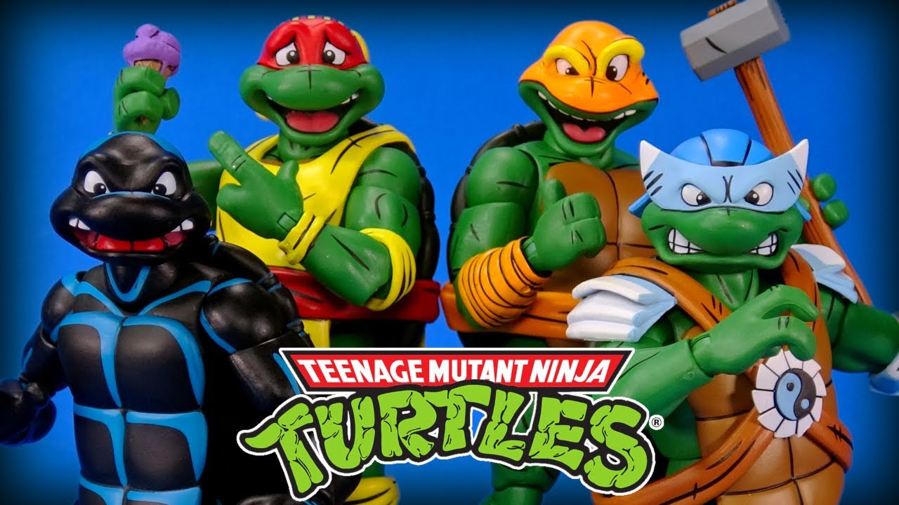 Teenage Mutant Ninja Turtles STUMP Wrestlers NECA TMNT Archie Comics Action Figure Review