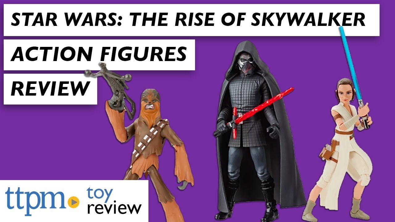 Обзор фигурок Star Wars: The Rise of Skywalker от Hasbro