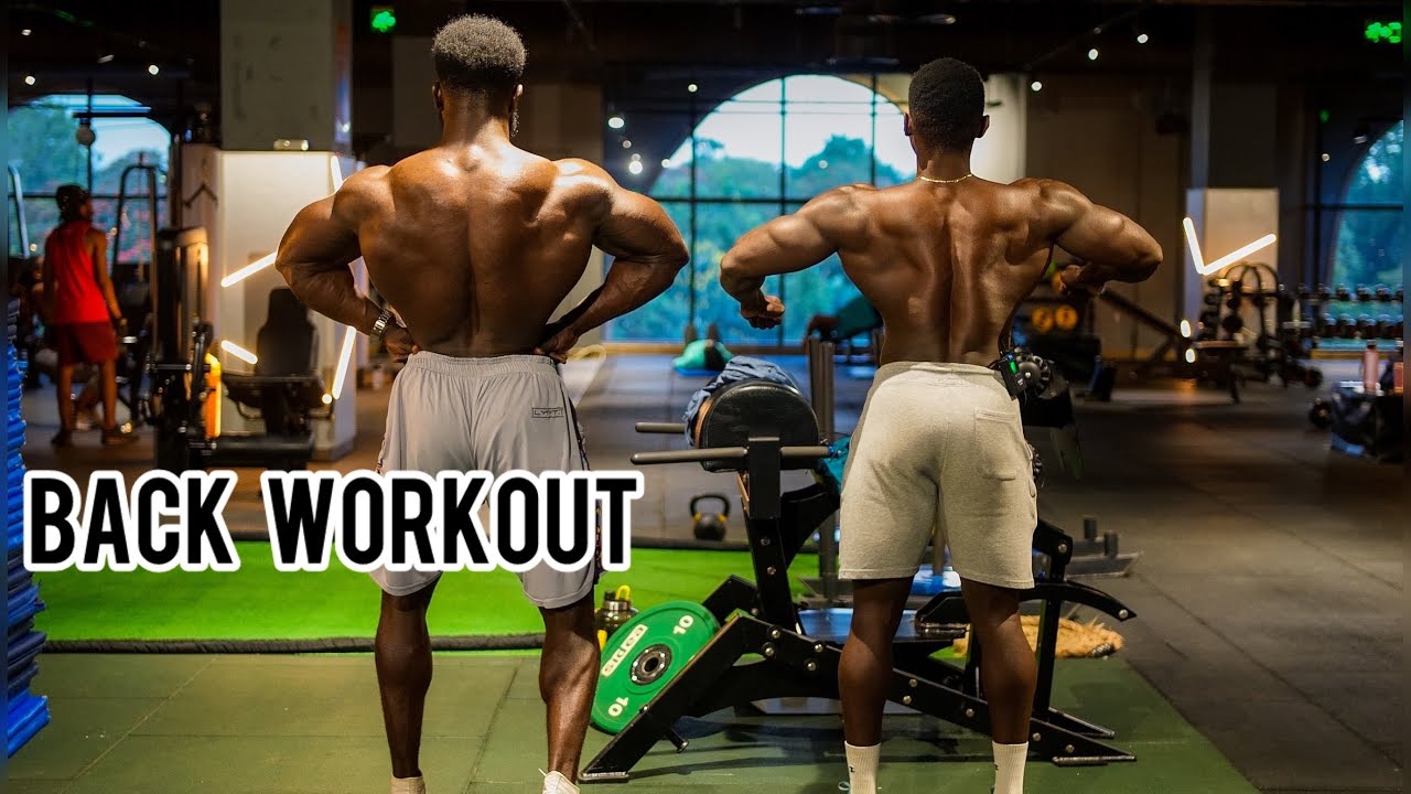 BACK WORKOUT WITH PHILIP GUYA | 11 days out from NPC SWEDEN to get my IFBB PRO card
