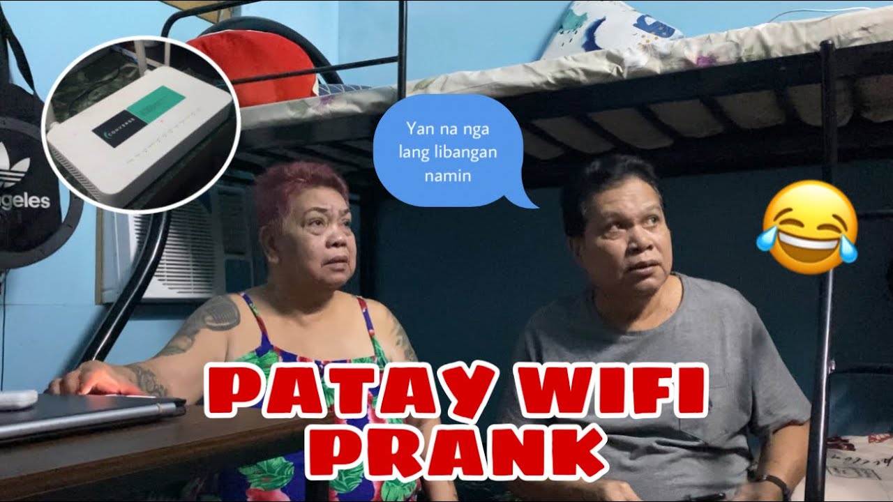 PATAY WIFI PRANK KAY MAME AND PAPU (galit na galit sila)