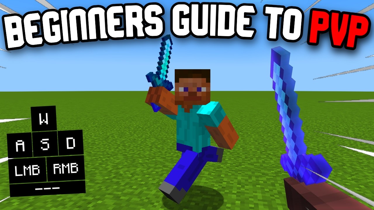 Why You're BAD At Minecraft PvP! A BEGINNERS GUIDE To MASTER Minecraft PvP! (Become A PRO)