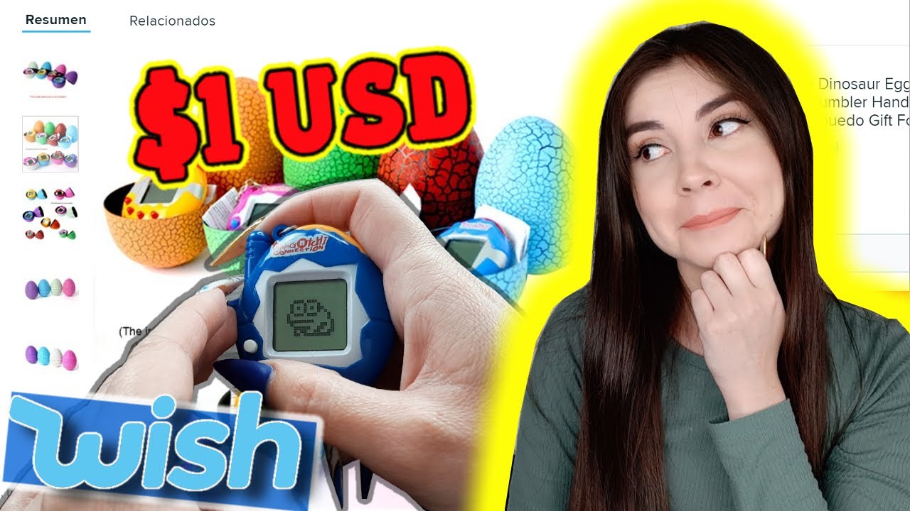 PRODUCTOS DE $1 USD DE WISH 🤑 *TAMAGOCHI* | ME ESTAFARON 😭