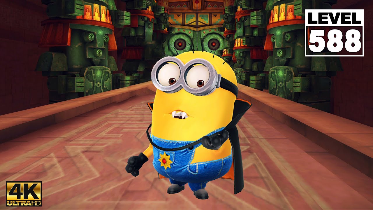 Minion Rush Vampire Minion run for 16m 30s at El Macho's Lair | LV.588 EP#439 | 4K