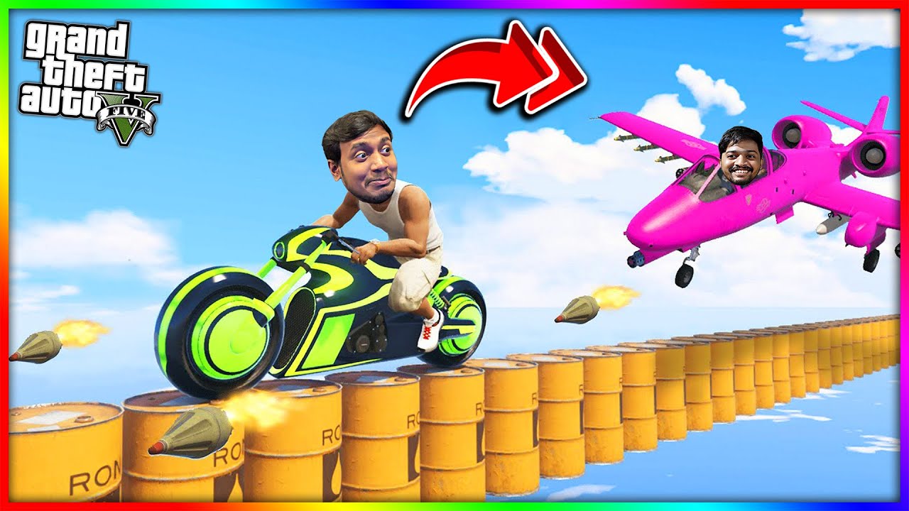 Cars VS Runners in GTA 5