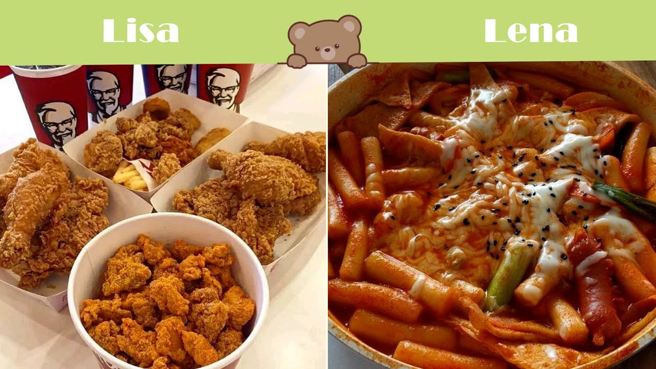 Lisa or Lena - Food Edition 🤤😋 (Spicy X Desserts)  Delicious foods & snacks@CloudyChaos_Muana