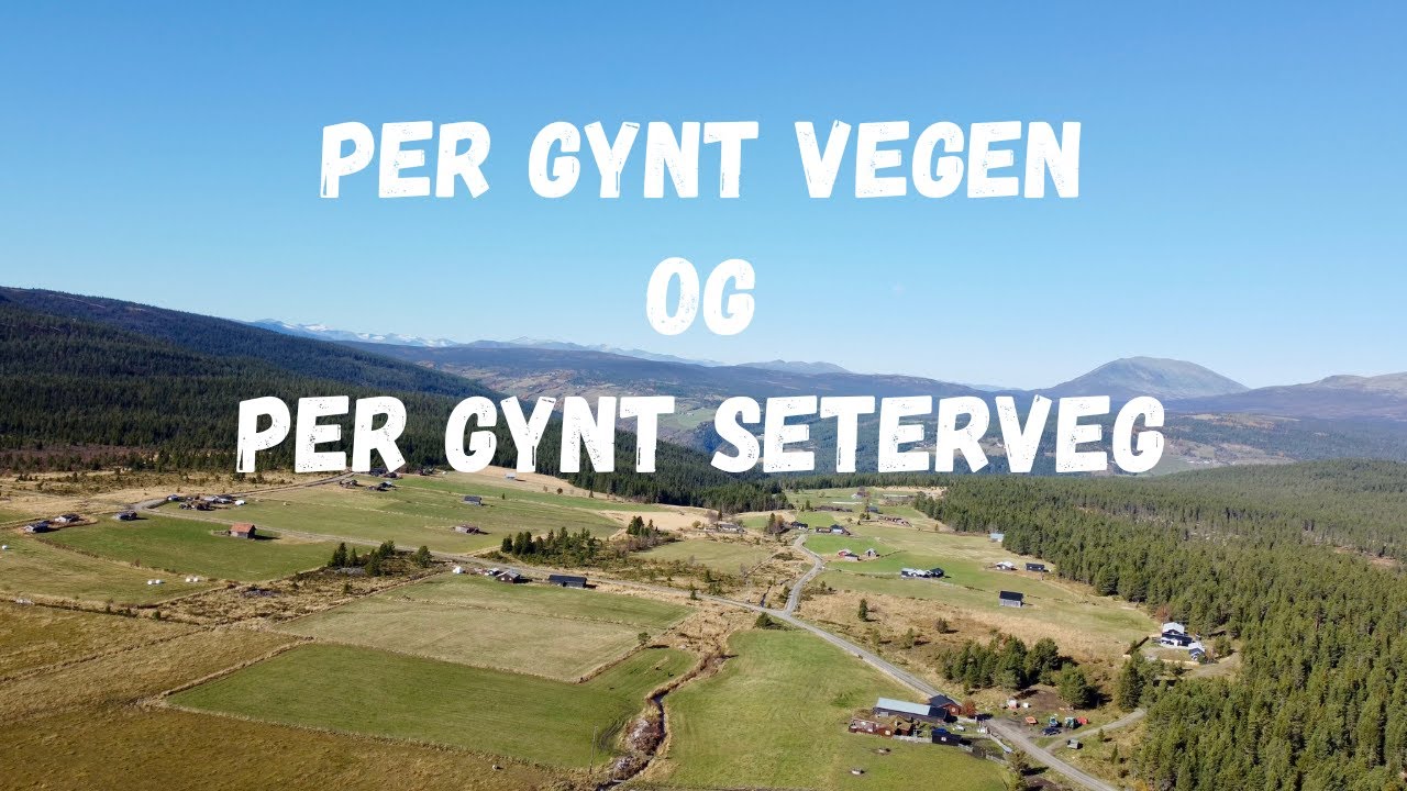 Per Gynt vegen og Per Gynt seterveg p&aring; motorsykkel 4K