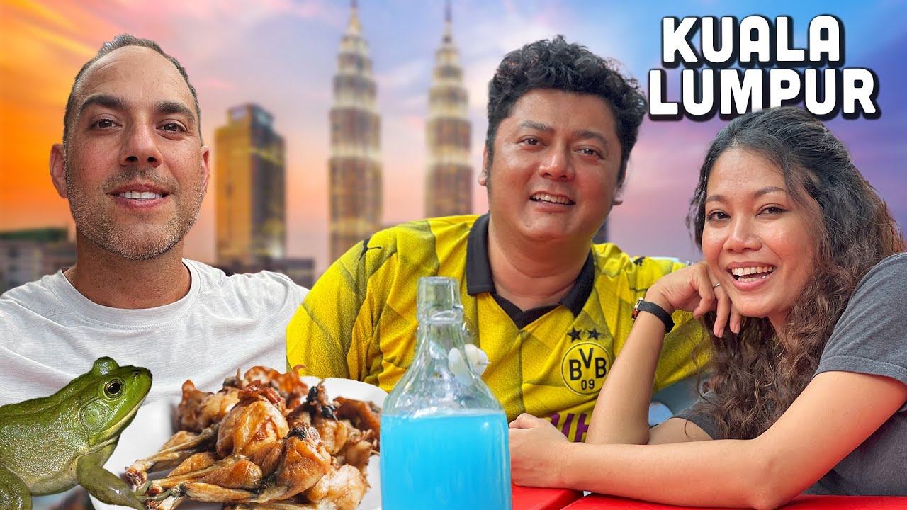 Fried Squirrel + Frog & Palm Sap Toddy! Kuala Lumpur Foody Tour 🇲🇾