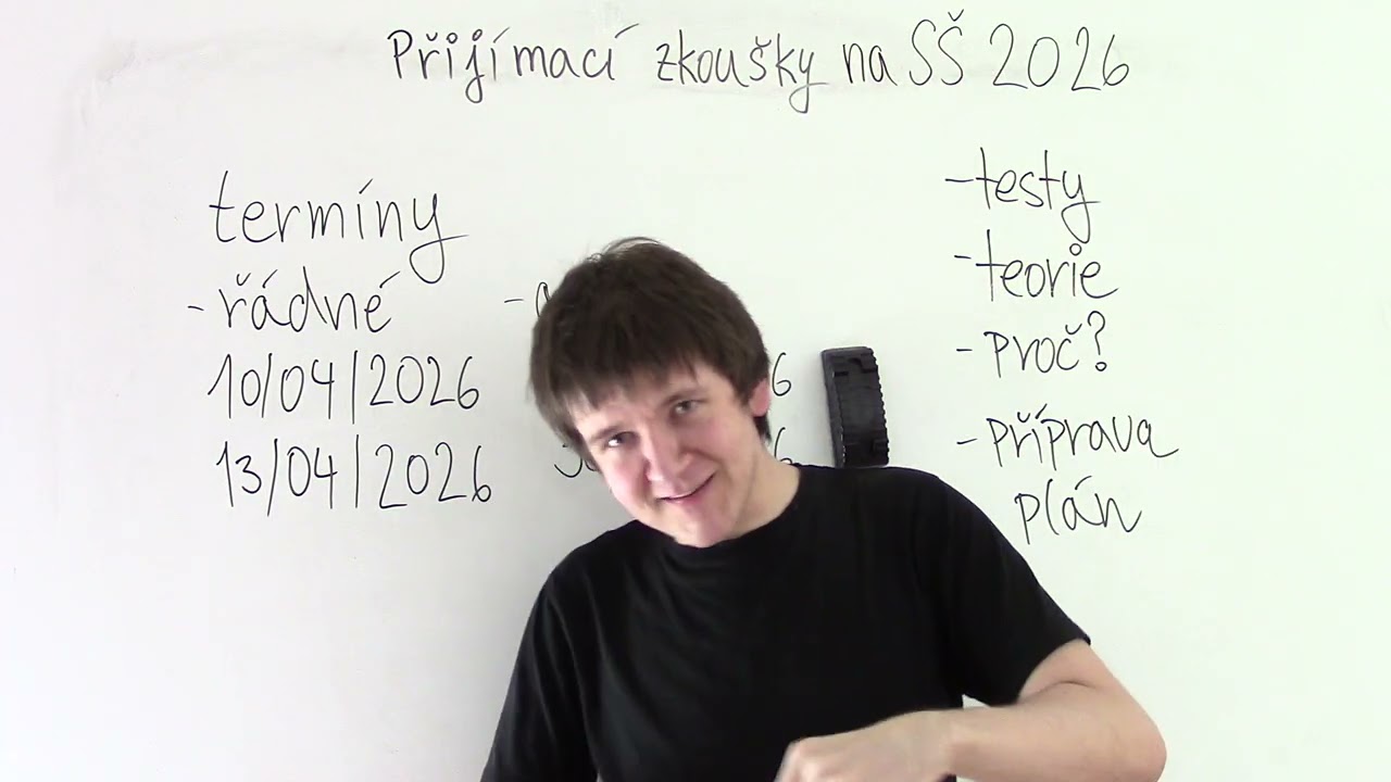 Přijímací zkoušky na SŠ 2026 #1 - Úvod
