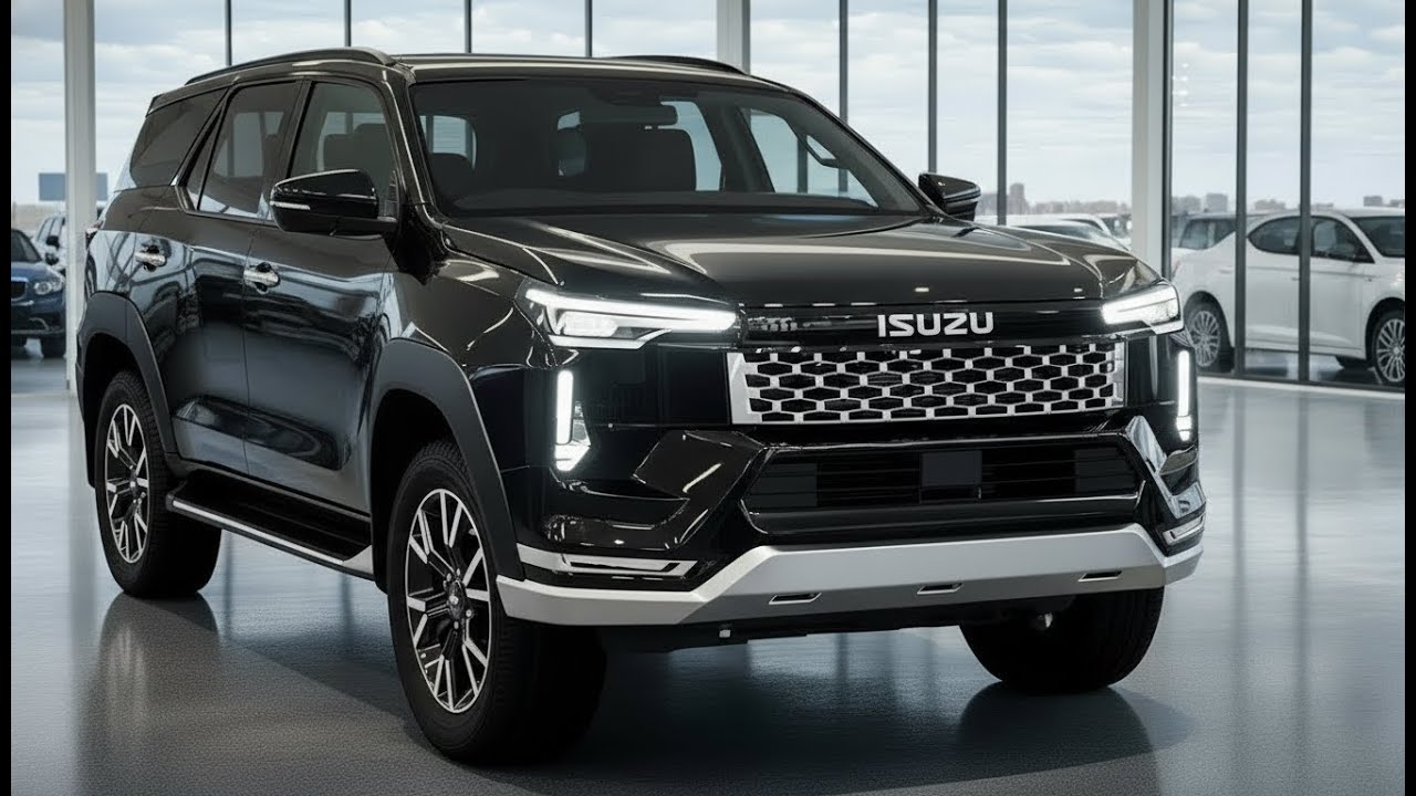 Совершенно новый ISUZU MU-X 2026 года! Более привлекательный, агрессивный и продвинутый, чем когд...