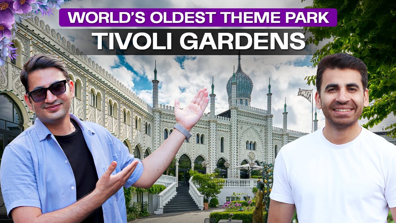Denmark’s Most Magical Spot 🇩🇰 | Tivoli Gardens Travel Vlog