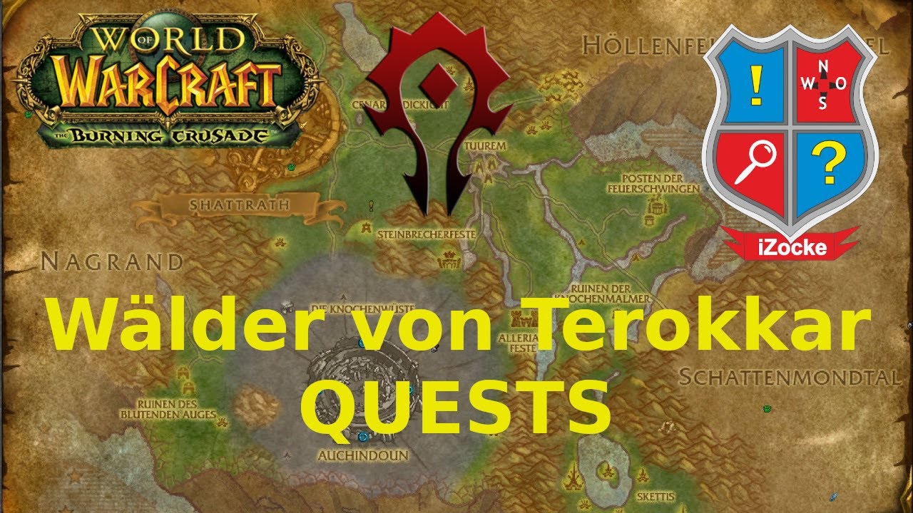 Auchindoun... - Quest W&auml;lder von Terokkar