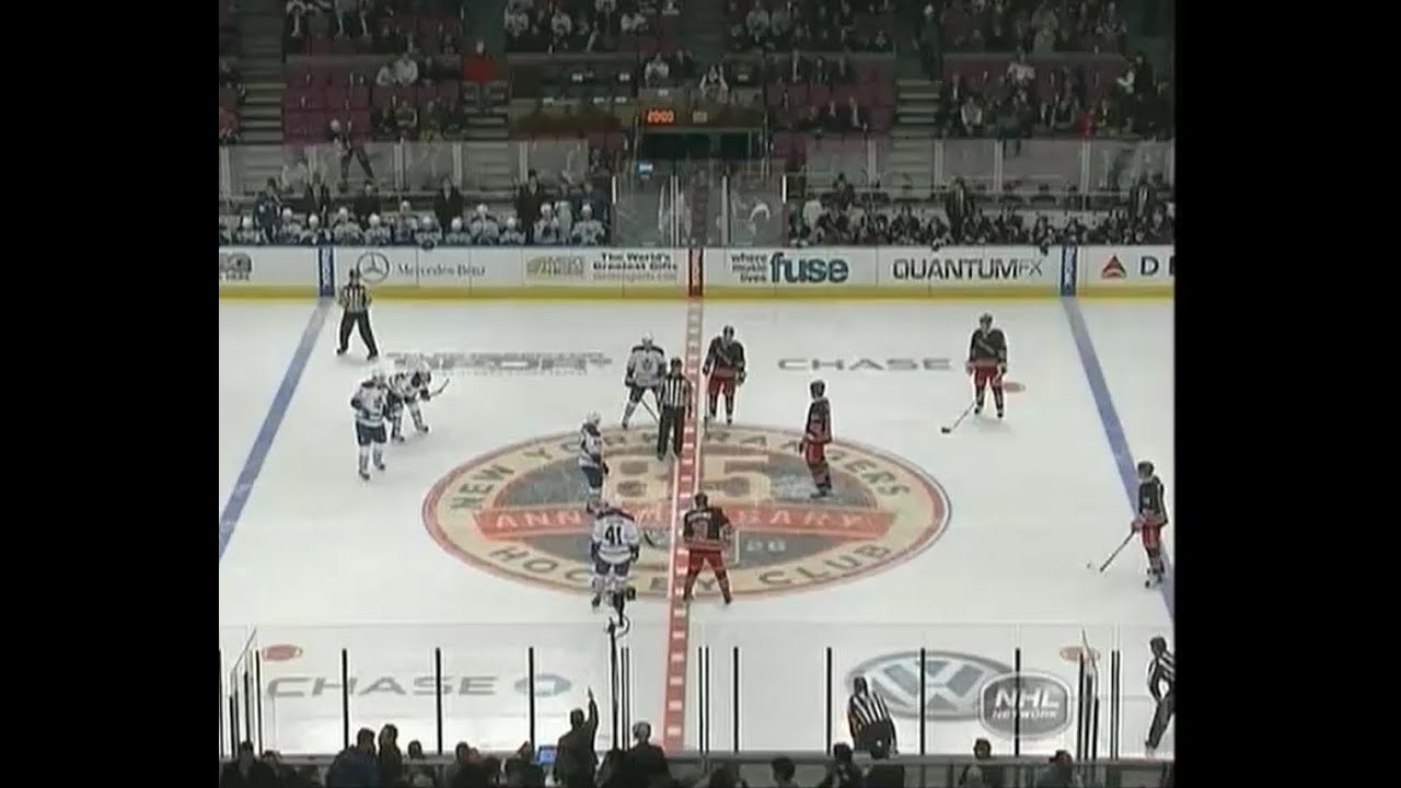 01/19/2011 Maple Leafs at Rangers