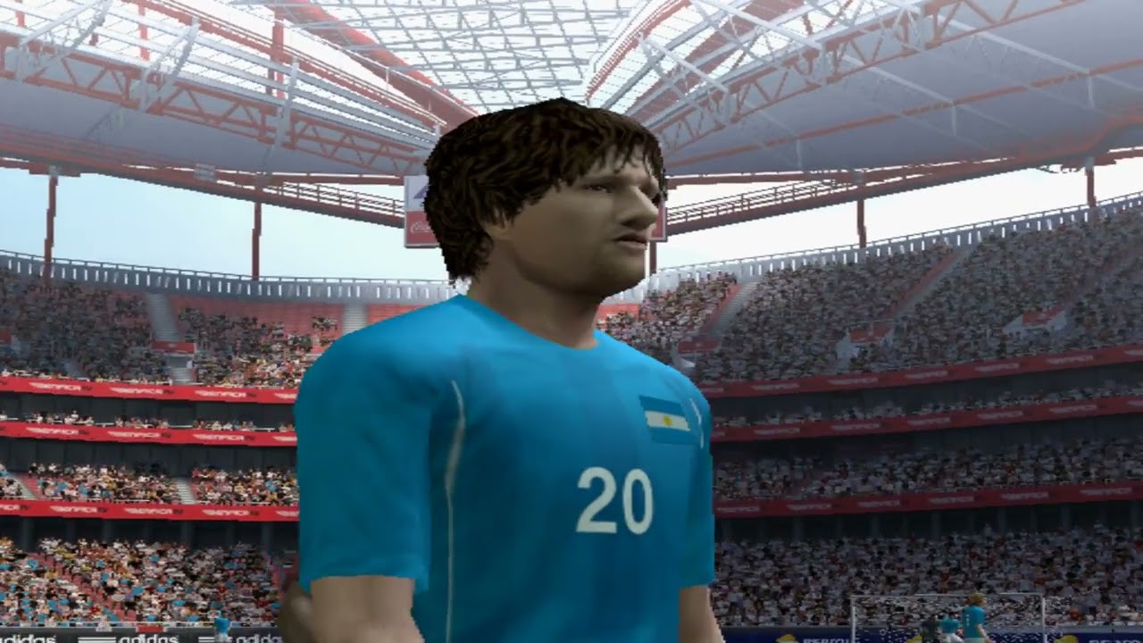 PES 2014: Pro Evolution Soccer - Argentina vs Germany (PCSX2)