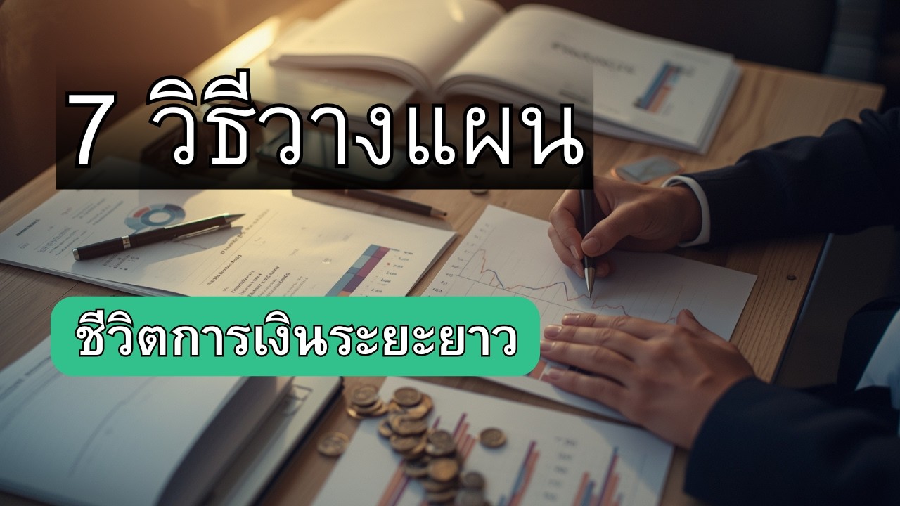 7 วิธีวางแผนชีวิตการเงิน ระยะยาว