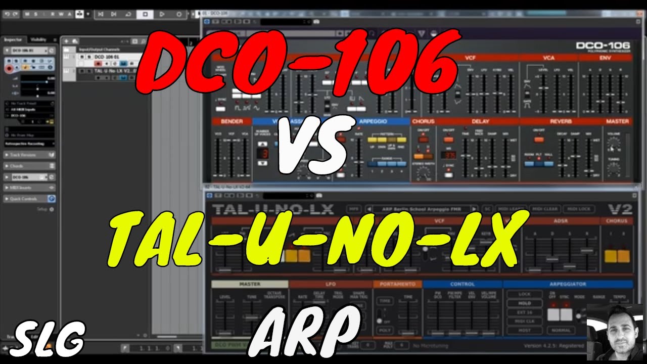 DCO-106 vs Tal U-NO-LX | Arpeggiators