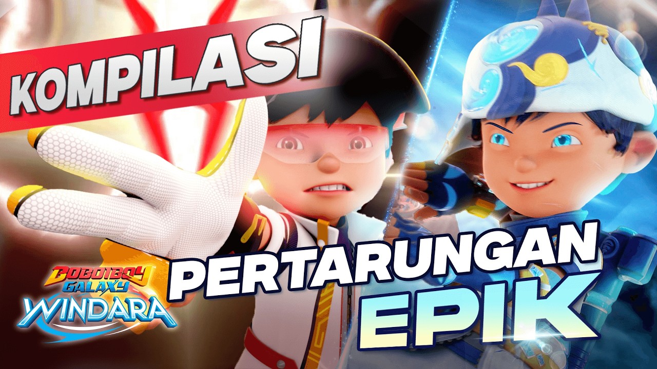 PERTARUNGAN EPIK! | BOBOIBOY GALAKSI WINDARA