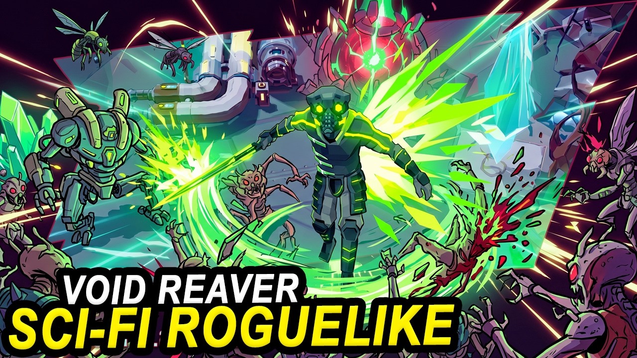 New CYBERPUNK Rogue-Like where you Upgrade your MECH - Void Reaver
