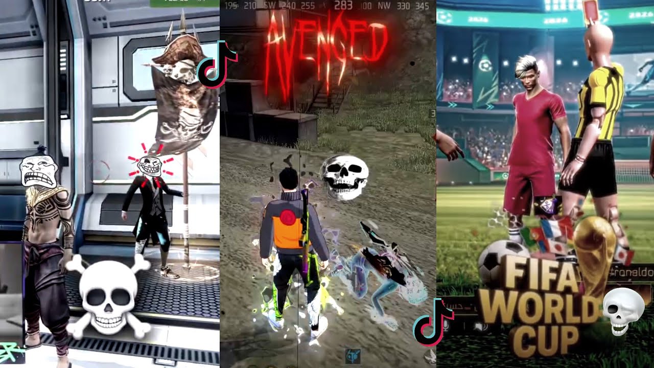 BEST VIDEO FREE FIRE EDITS 🥵💀TIKTOK TROLL FACE 🥶💀 [PART-181]