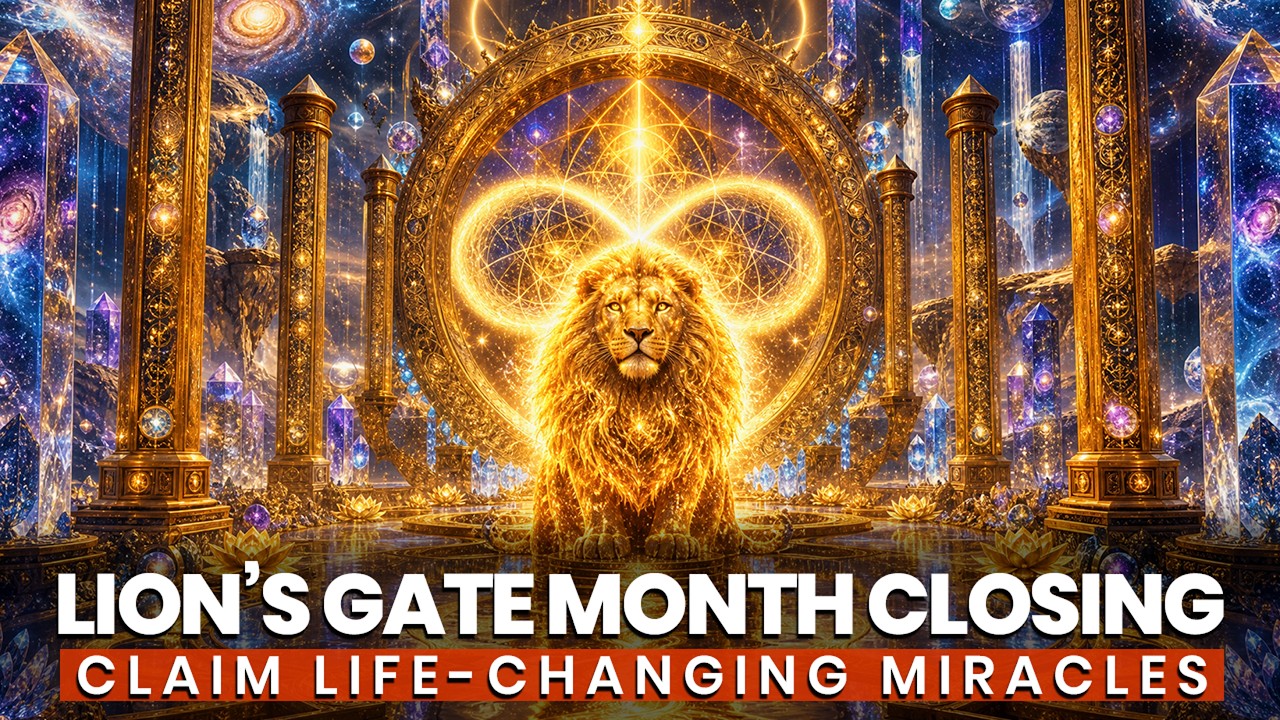 Final Hours of LION'S GATE Month: Manifest Life-Changing Miracles & Unexpected Money Fast