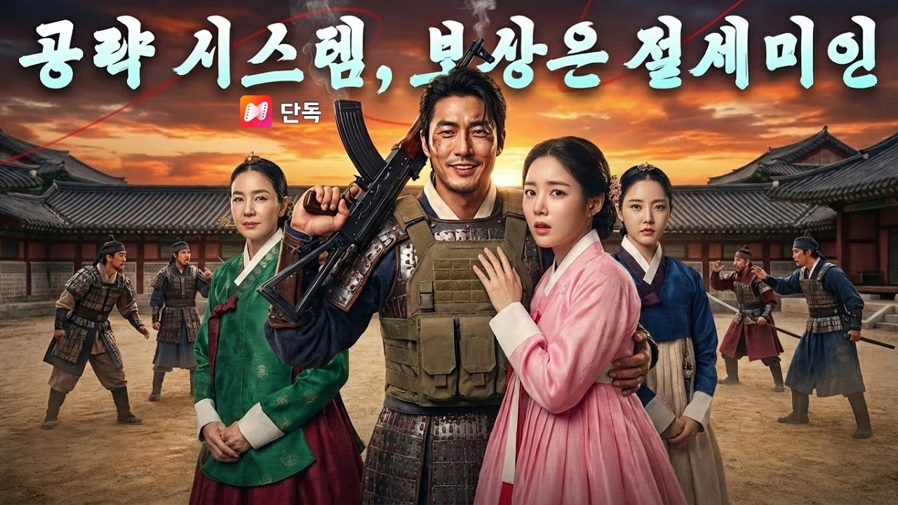 퇴역 군인, 눈을 뜨니 고대?! 미녀 셋을 꼬셔야만 살 수 있는 시스템이 켜졌다 😱