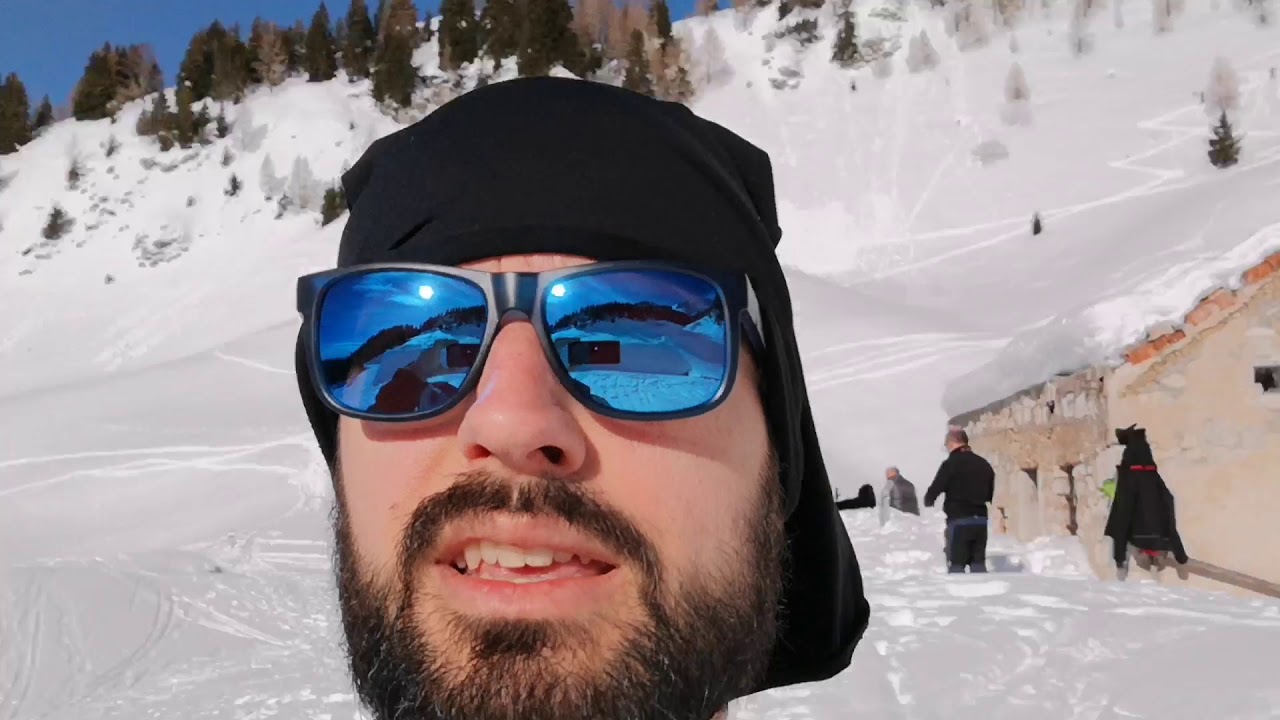 Casera Palantina con la neve